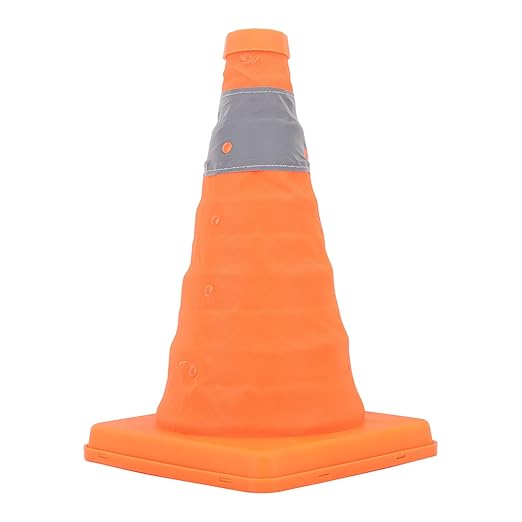 Cono de Seguridad Plegable 28” Naranja con Cinta Reflectiva | Artículos de Seguridad Vial - Imagen 3