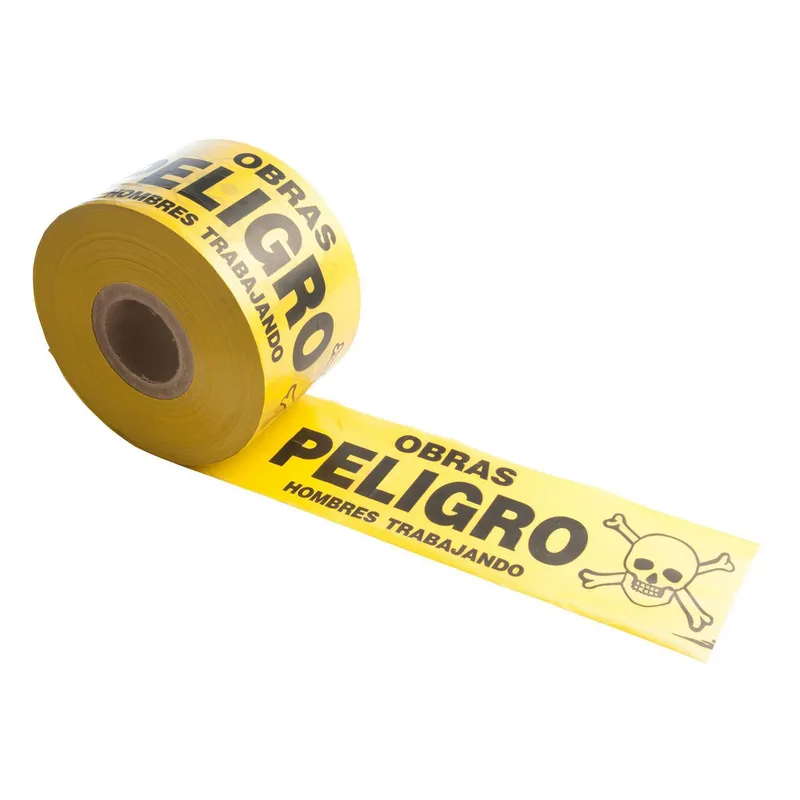 Cinta de Seguridad de Señalización Amarillo 200 m - Imagen 3